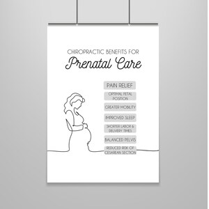 Beneficios quiroprácticos para el cuidado prenatal