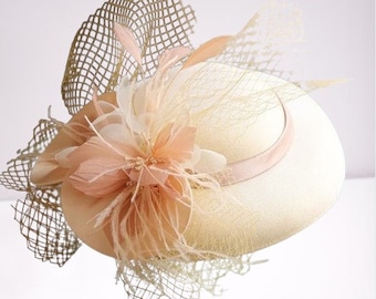 Women Wide Brim Hats Church Kentucky Derby Ladies Tea Party Veils Hat Fedoras Floral Wedding Dresses For Fascinator