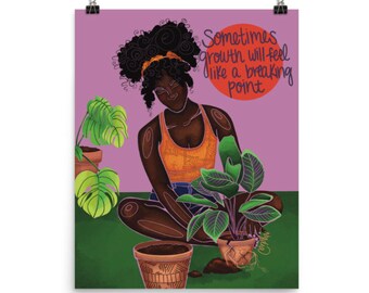 Keep GROWING!! Print