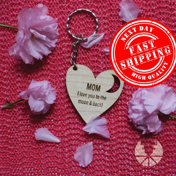 Personalized mom  keyring - Handcrafted & Durable - Perfect Accessory for Moms - Unique Mother's Day Gift