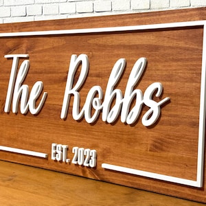 Custom Wood Sign | Personalized Family Name Sign | Last Name Pallet Sign | Wedding Gift | Home Wall Decor | Anniversary Gift