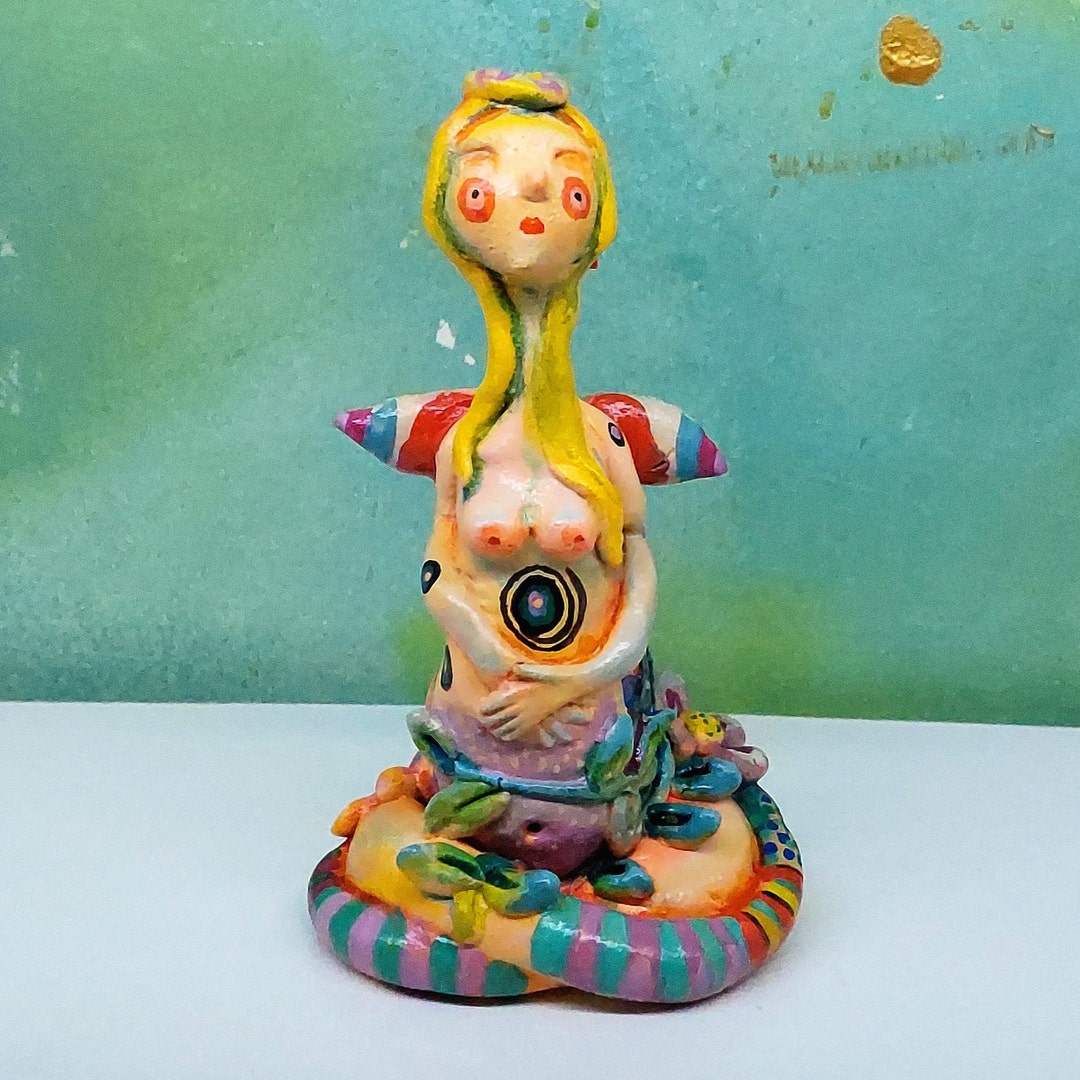 Yoga Woman Bobblehead - Custom Yoga Gift Figurine Doll