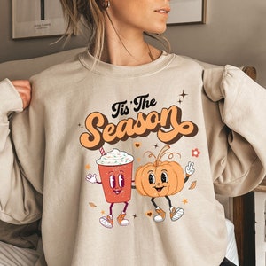 Vintage Sweatshirt Fall Etsy UK