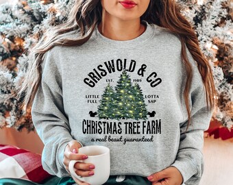 Griswold & Co Christmas Tree Farm Sweatshirt, Griswold Christmas Sweatshirt, Christmas Sweatshirt, Christmas Vacation, Christmas Gift