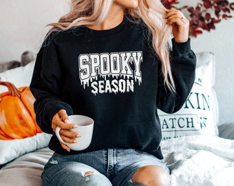 Spooky Season Sweatshirt, Halloween Sweatshirt, Spooky Sweatshirt, Halloween Sweater, Spooky Sweater, Halloween Shirt, Fall Sweatshirt