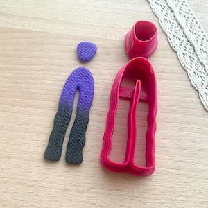Polymer Clay Cutters/ Earring Cutters/ Dangle Earring Cutters/ Clay Cutters/ Clay tools/ Abstract Clay Cutter/ Boho Clay Cutter