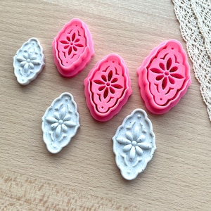 Polymer Clay Cutters/ Earring Cutters/ Dangle Earring Cutters/ Clay Cutters/ Clay tools/ Mediterranean Style Earring Cutters