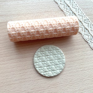 Polymer Clay Texture Roller/ Texture Roller/ Clay Cutters/ Clay Tools/ Roller/ Seamless Roller/ Pattern Roller/ Christmas Trees Texture