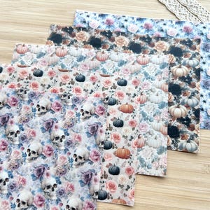 Clay Transfer Paper / Image Transfer Paper Bundle/ Polymer Clay Tools/ Water Soluble Transfer Paper for Polymer Clay/ Romantic Halloween