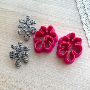 Polymer Clay Cutters/ Earring Cutters/ Dangle Earring Cutters/ Clay Cutters/ Clay tools/ Abstract Clay Cutter/ Boho Clay Cutter