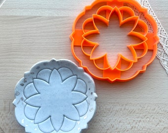 Polymer Clay Cutters: Floral Trinket Dish, Earring Tools
