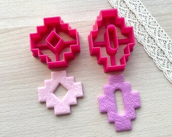 Aztec Polymer Clay Cutters: Dangle Earring Tool Set