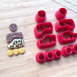 Polymer Clay Cutters/ Earring Cutters/ Dangle Earring Cutters/ Clay Cutters/ Clay tools/ Abstract Clay Cutter/ Boho Clay Cutter