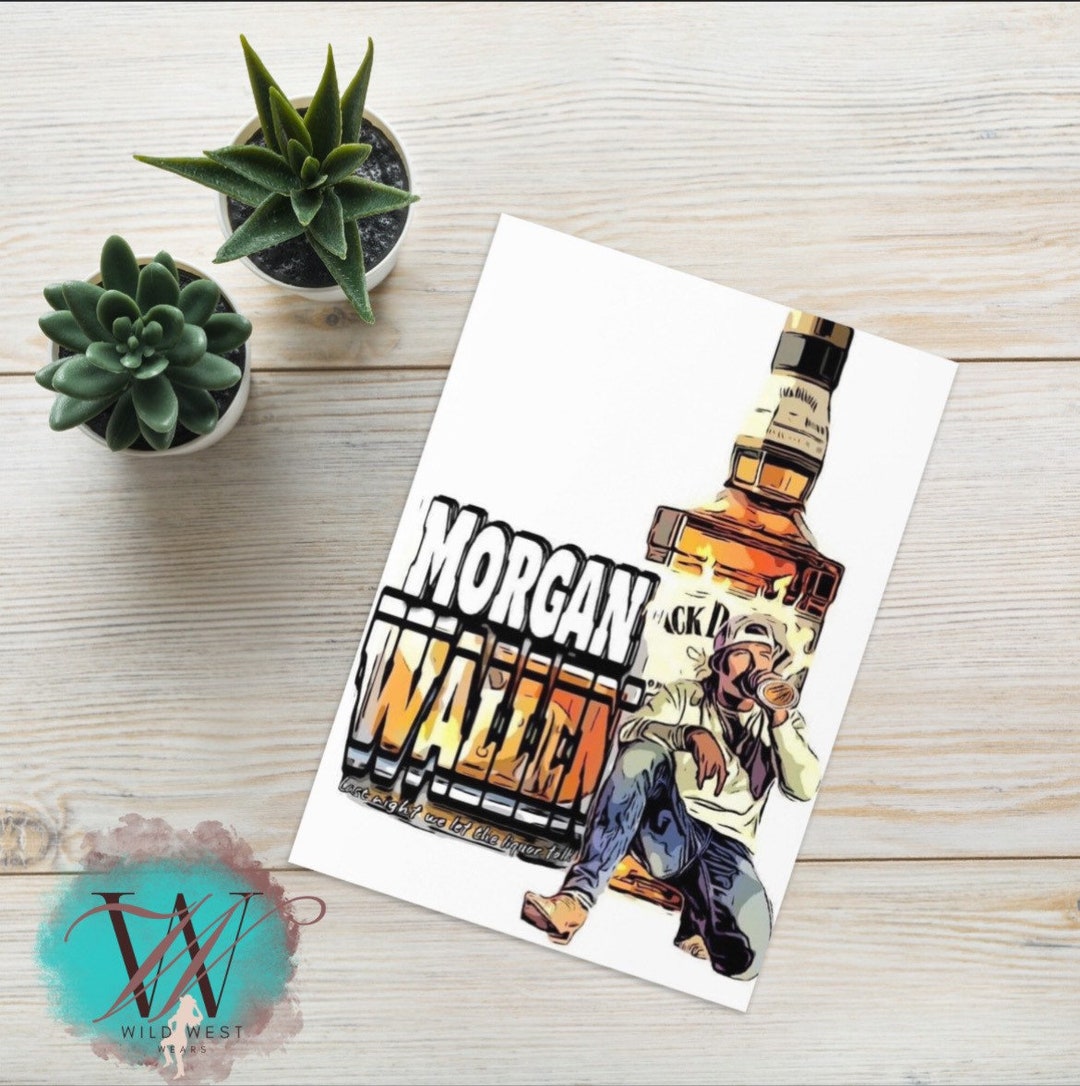 Morgan Wallen Birthday Card Greeting - Etsy