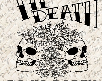 Til Death Do Us Party, Bachelorette PNG, Bride Or Die, Bridal Party Gifts, Nola Bachelorette Party Shirts