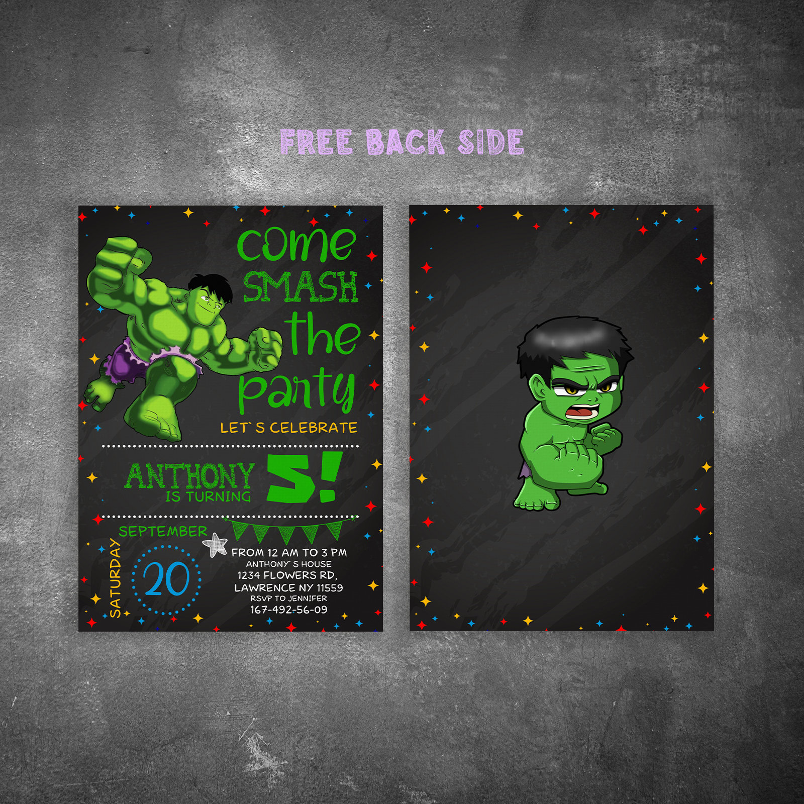 Printable Boy Birthday Invitation Superhero Birthday Invite - Etsy