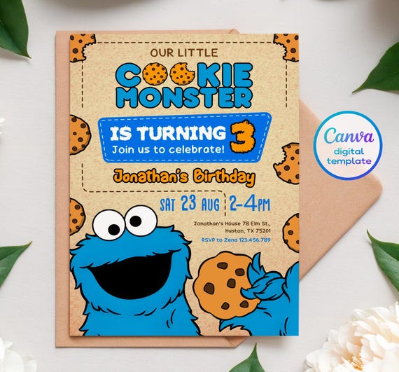 Printable kids birthday invitation, 1st editable invitation, first birthday party invite, second birthday party digital template