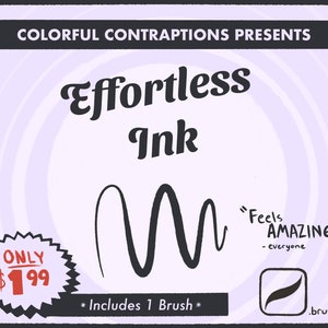 Effortless Ink Procreate Brush