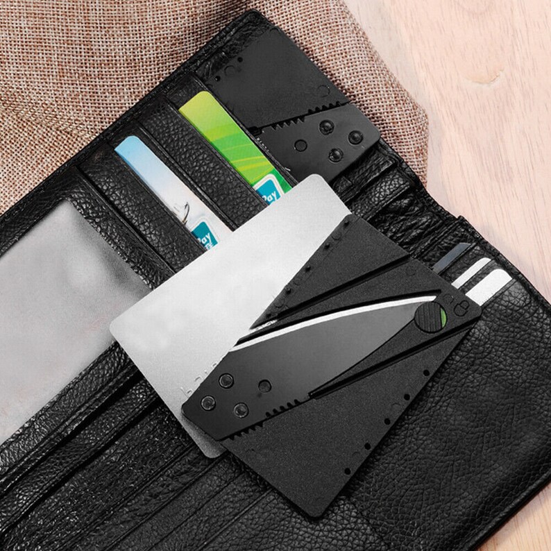 Credit Card Knife Folding Card Sharp Wallet Folding Pocket Micro Knife