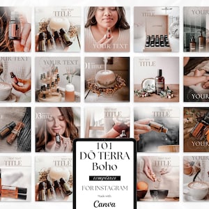 Post sui social media di doTERRA / Modelli Canva di doTERRA / Post su Instagram di doTERRA / Marketing di doTERRA / Business di doTERRA / Post sugli oli essenziali