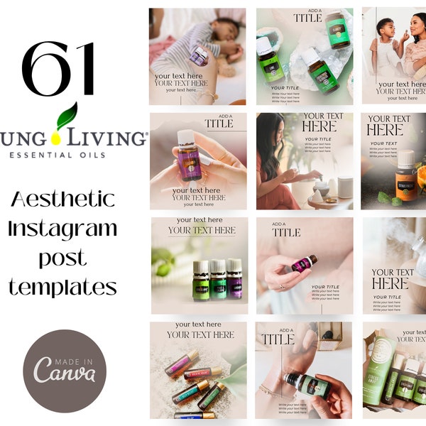 Young Living Labels - Etsy