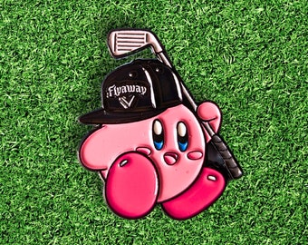 Pink Super Smash Golf Ball Marker | Funny Golf Gift Accessory | Dad, Husband, Boyfriend