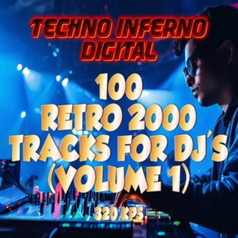 100 RETRO 2000 Tracks for Dj's. New Release. Ready to Play. Digital