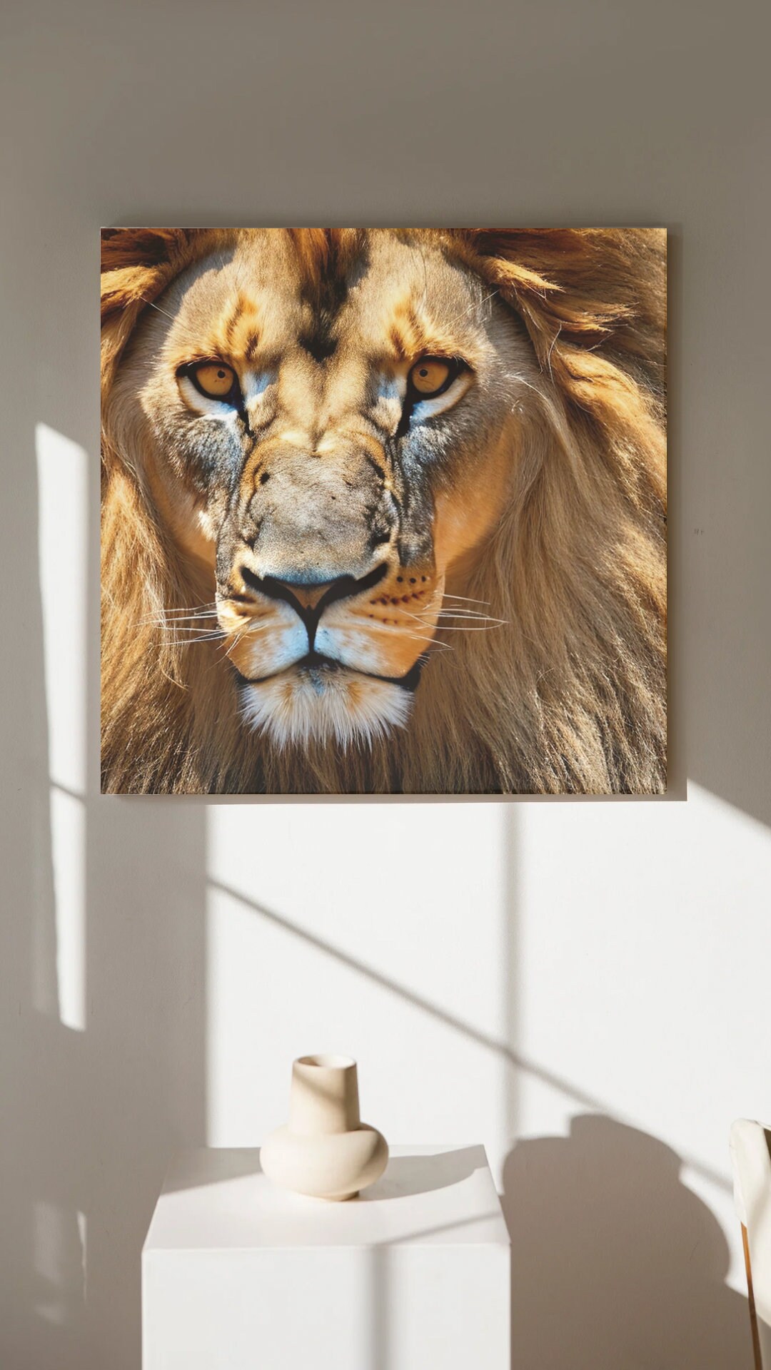 Lion of the Wild, Set of 3, Lion Art, Digital Print, Instant Download ...