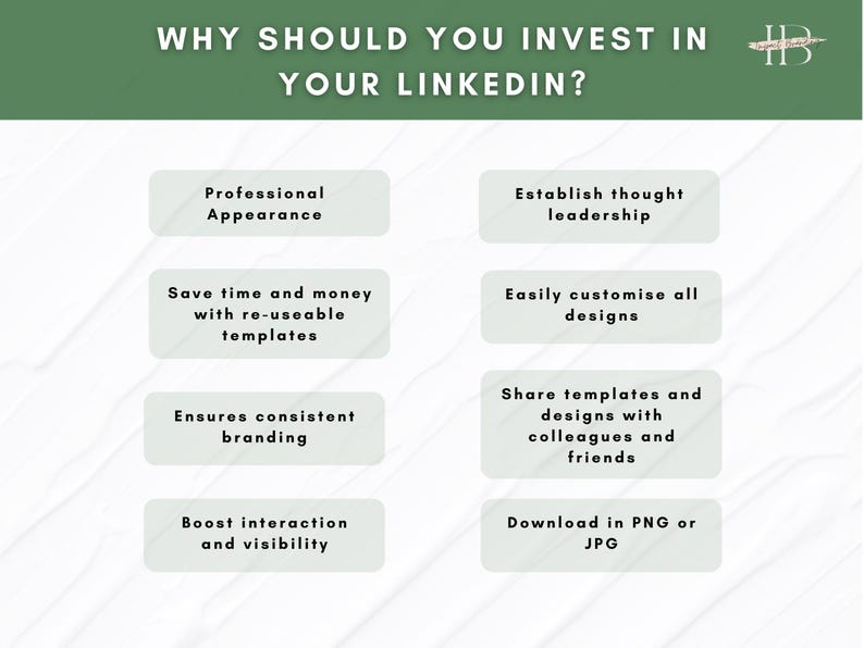 8 Professional Linkedin Banners | Green Modern Style | for Businesses ...