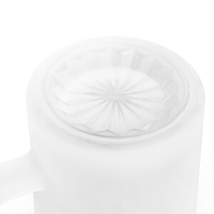 Brazilian Mode Beer Mug – Havaianas No Stress Frosted Glass (16oz) image 4