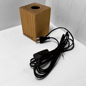 KLOTZER table lamp | Handmade wooden lamp - Ideal as a vintage bedside lamp or desk lamp ohne Leuchtmittel