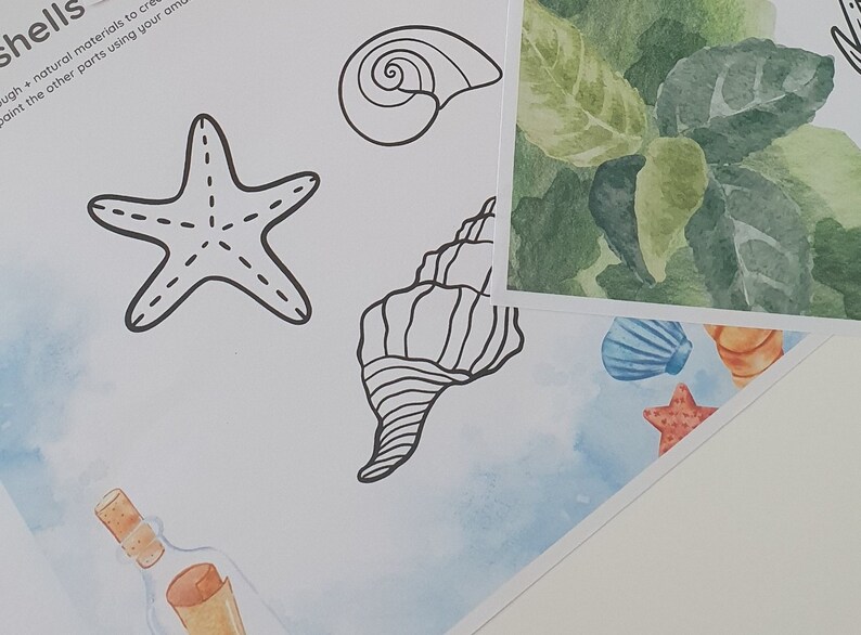 20 Nature-themed Playdough Mats Printable Playdough Mats - Etsy