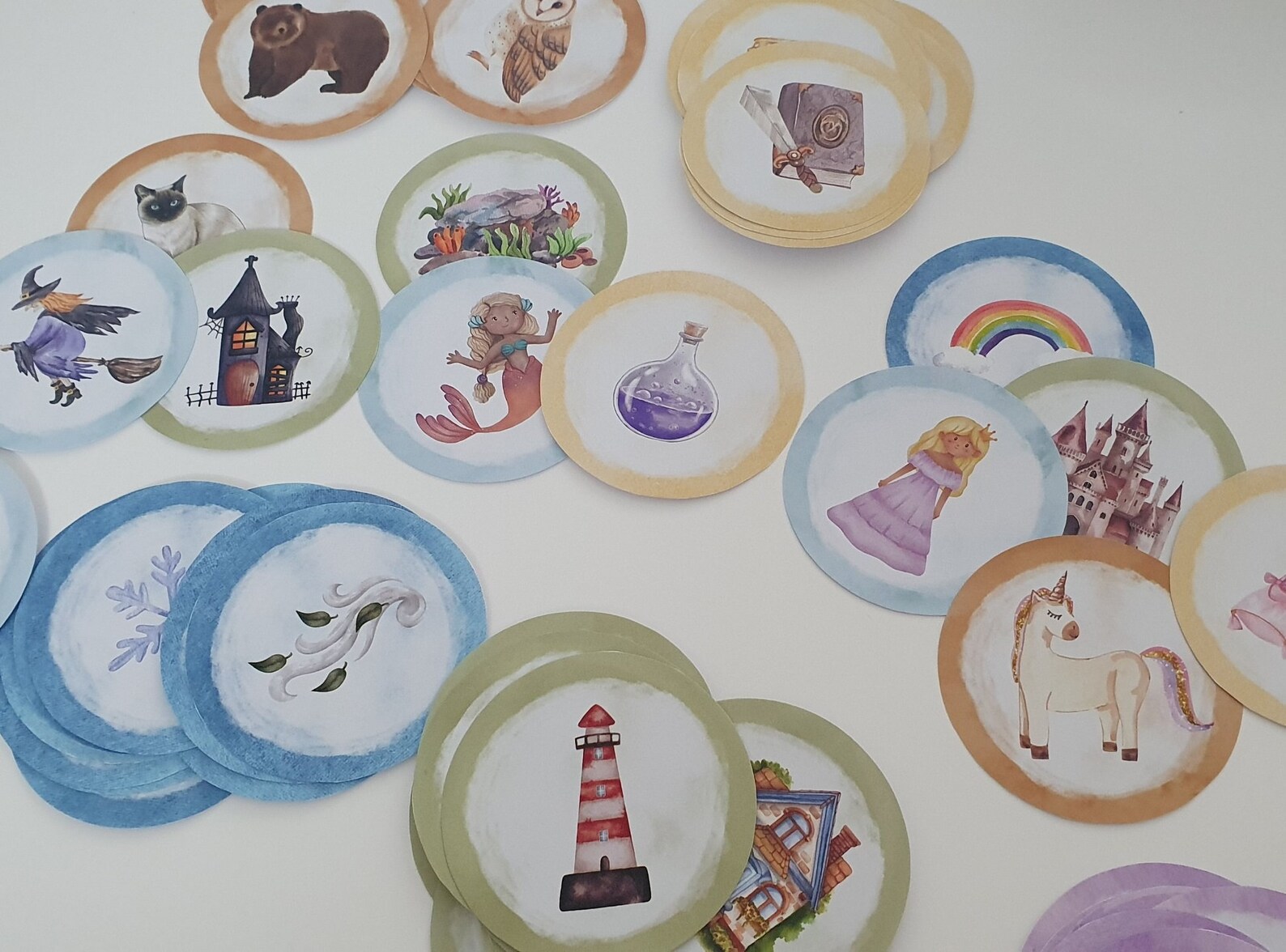 Storytelling Cards, Printable Story Tokens, Imaginative Play, Story ...