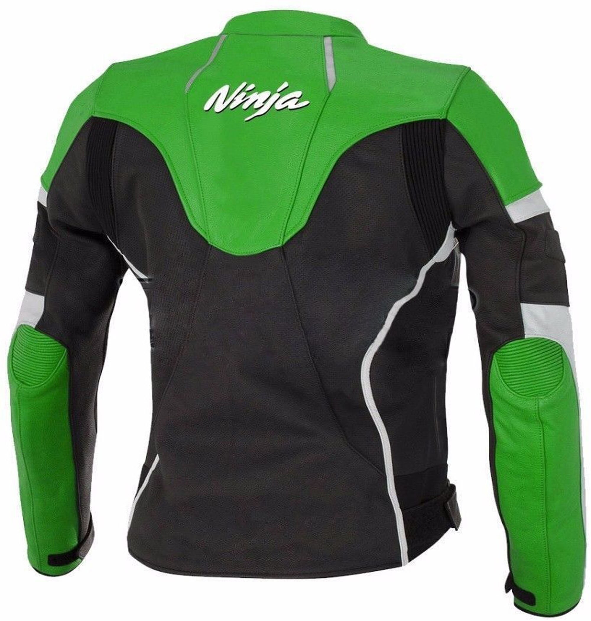 00s japanese label ninja leather jacketKawasaki Ninja Leather 