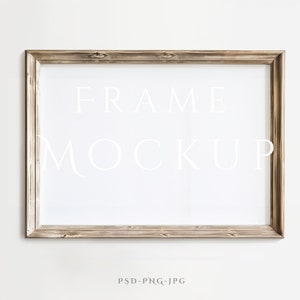 Vintage Gold Metallic Frame Mockup Set of 2 Vertical Frames 3:4 PSD + PNG –  PAPER MOON Art & Design