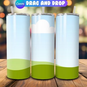 20oz Canva Tumbler Mockup, Drag and Drop Mockup, Canva Tumbler Template, Tumbler Mockup Canva, Tumbler Mockup,Tumbler Mockup Canva