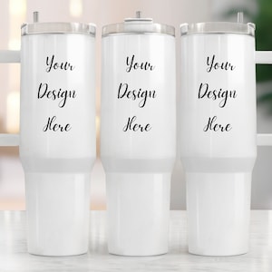 40Oz Tumbler Mockup | Canva Tumbler Mockup Png | 40oz Quencher Mockup | Tumbler Template | Full Wrap Mockup, Tumbler Mockup PSD PNG