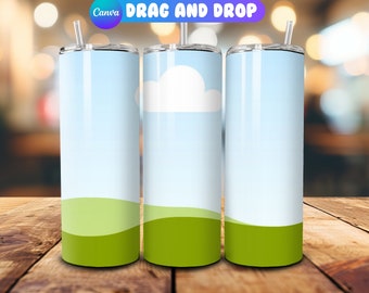 Canva Tumbler Mockup, Drag and Drop Mockup, Canva Tumbler Template,  20oz Tumbler Mockup Canva, Tumbler Mockup,Tumbler Mockup Canva