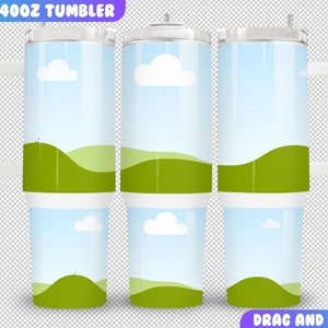 40Oz Tumbler Mockup Drag and Drop | Canva Tumbler Mockup | 40oz Quencher Mockup | Tumbler Template | Full Wrap Mockup | Tumbler Mockup