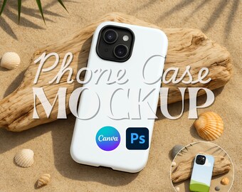 Tough Case Mockup Bundle, Phone Case Mockup, Printify Tough Phone Case Mockup, Canva Phone Case Mockup, iPhone Case Mockup, Case Mockup