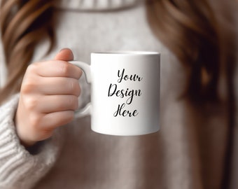11oz White Mug Mockup | Coffee Mug Mockup | 11 Oz Coffee Mug Mockup | Mug Mockup PSD JPG | Blank Mug | Lifestyle Mockup | Sublimation Mug