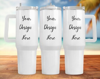 40Oz Tumbler Mockup | Canva Tumbler Mockup Png | 40oz Quencher Mockup | Tumbler Template | Full Wrap Mockup, Tumbler Mockup PNG PSD