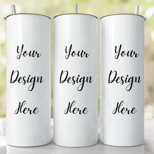 20 Oz Tumbler Mockup | Canva Tumbler Mockup Png | Skinny Tumbler Mockup | Full Wrap Mockup | Straw Tumbler Mockup | Tumbler Mockup PSD PNG