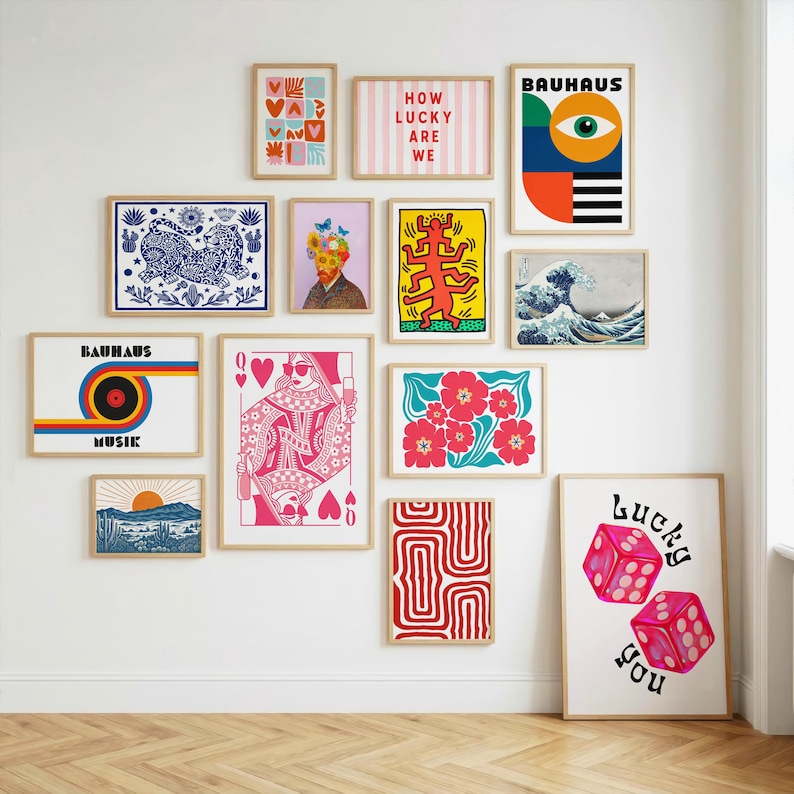 80x Gallery Frame Mockup Bundle: PSD Smart Objects, Canva Drag and Drop (Digital Download) image 14