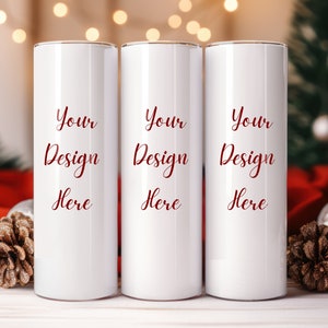 20 Oz Tumbler Mockup | Christmas Tumbler Mockup | Canva Tumbler Mockup | Holiday Tumbler Mock up | Mock Up Overlay | Tumbler Mock Up PSD PNG