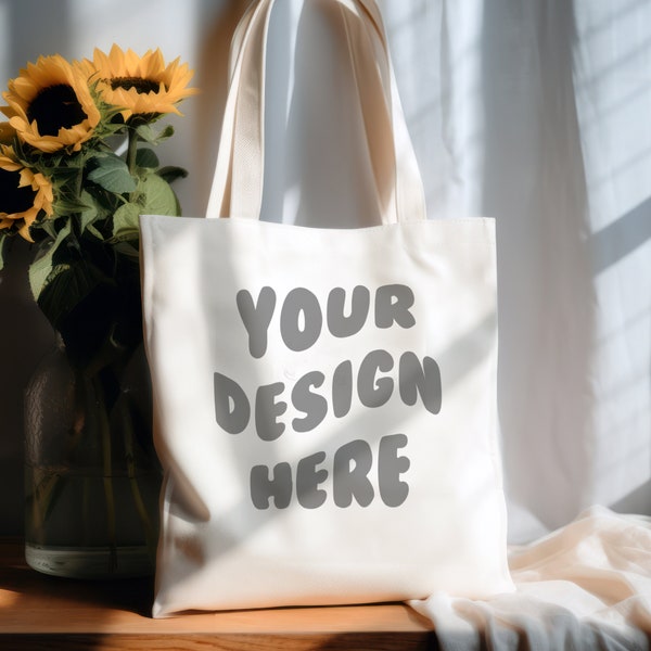 Tote Bag Mockup, Natural Canvas Tote Bag Mockup, JPG White Tote Bag Mockup, Natural Tote Mockup, Canva Tote Bag Mockup, Shopping Bag Mockup