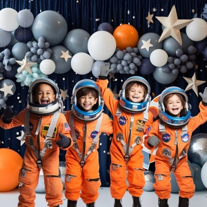 20 digitale ruimte achtergrond, Outer Space thema cake smash achtergrond, digitale achtergrond, ruimte thema fotografie achtergrond, ruimte achtergronden