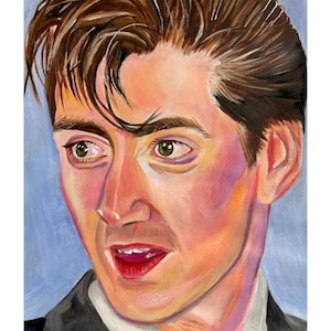 Alex turner portrait print - Arctic monkeys art print - Alex turner poster print