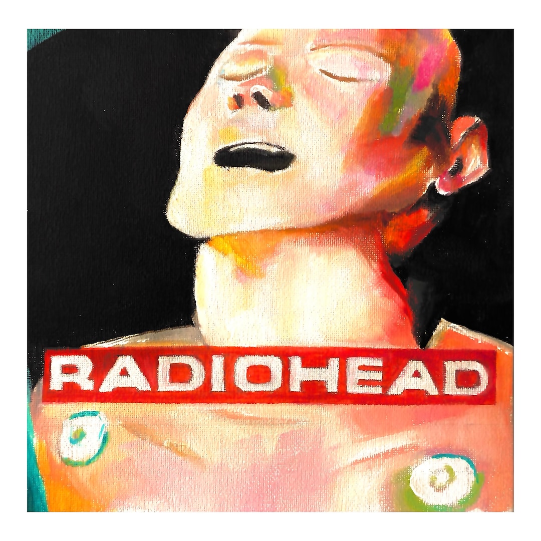 The Bends Album Cover Art Radiohead Art Acrylic Painting Art Print Music Print Music Art Painted
