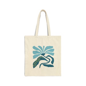 California Dreamin Souvenir Cotton Canvas Tote Bag